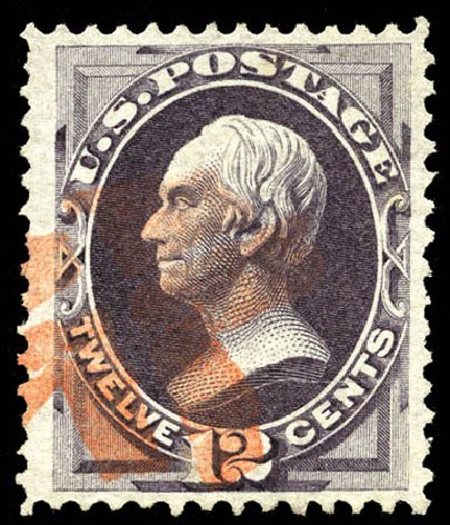 Cost of US Stamp Scott Catalog 151 - 1870 12c Clay Without Grill. Matthew Bennett International, Mar 2012, Sale 344, Lot 4366