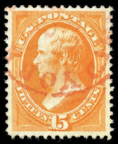 Costs of US Stamp Scott 152: 15c 1870 Webster Without Grill. Matthew Bennett International, Sep 2010, Sale 331, Lot 517