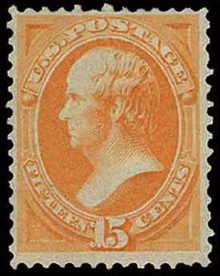 Value of US Stamp Scott #152 - 15c 1870 Webster Without Grill. H.R. Harmer, Nov 2013, Sale 3004, Lot 1114