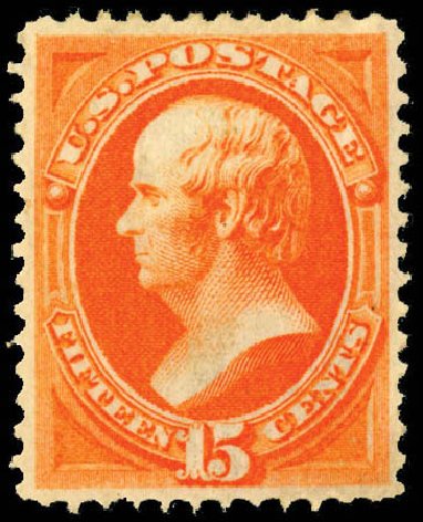 Costs of US Stamp Scott Catalog #152: 15c 1870 Webster Without Grill. Matthew Bennett International, Dec 2008, Sale 330, Lot 1632