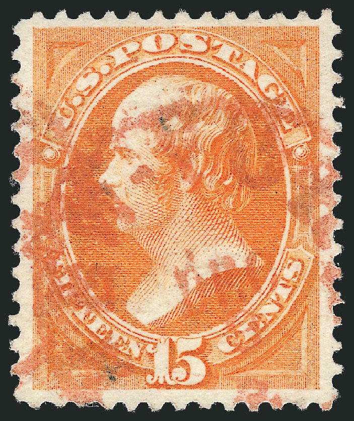 Prices of US Stamps Scott Catalogue # 152: 1870 15c Webster Without Grill. Robert Siegel Auction Galleries, Oct 2011, Sale 1014, Lot 1392