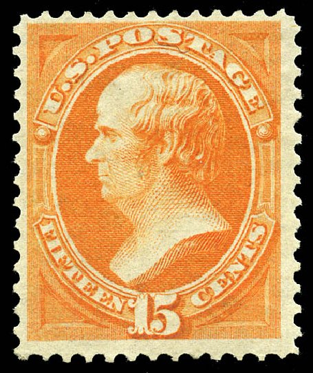 Prices of US Stamp Scott Catalogue #152: 1870 15c Webster Without Grill. Matthew Bennett International, May 2014, Sale 350, Lot 266