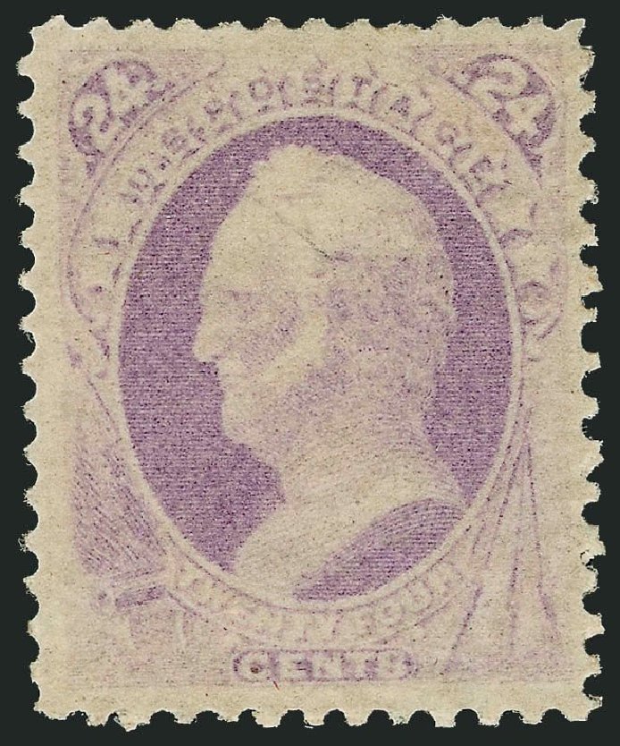 Prices of US Stamp Scott # 153: 24c 1870 Winfield Scott Without Grill. Robert Siegel Auction Galleries, Jul 2013, Sale 1050, Lot 287