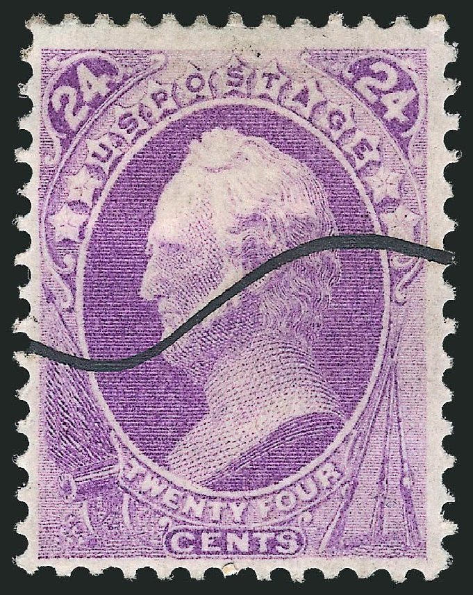 Prices of US Stamp Scott Cat. # 153: 24c 1870 Winfield Scott Without Grill. Robert Siegel Auction Galleries, Nov 2013, Sale 1061, Lot 3597