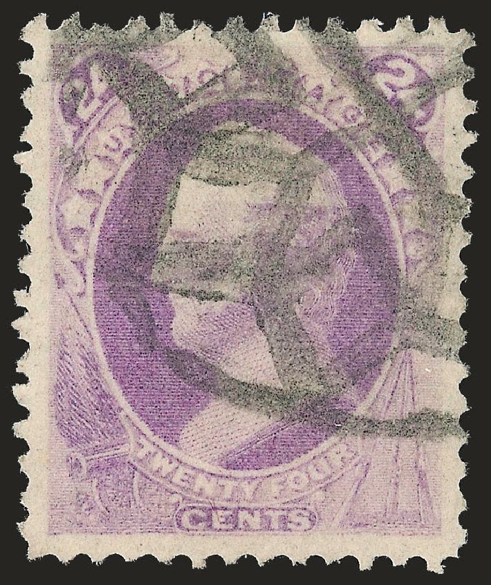 Price of US Stamps Scott Catalog #153: 24c 1870 Winfield Scott Without Grill. Robert Siegel Auction Galleries, Sep 2009, Sale 976, Lot 1567