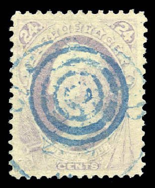 US Stamps Value Scott #153: 1870 24c Winfield Scott Without Grill. Matthew Bennett International, Sep 2010, Sale 333, Lot 3548