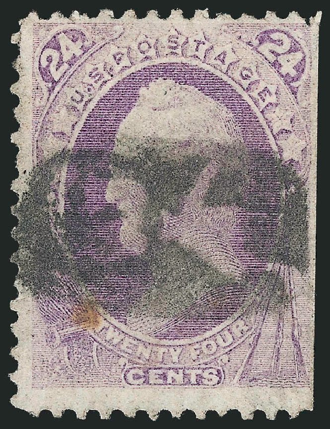 Price of US Stamp Scott Catalog 153: 24c 1870 Winfield Scott Without Grill. Robert Siegel Auction Galleries, Jun 2011, Sale 1011, Lot 539