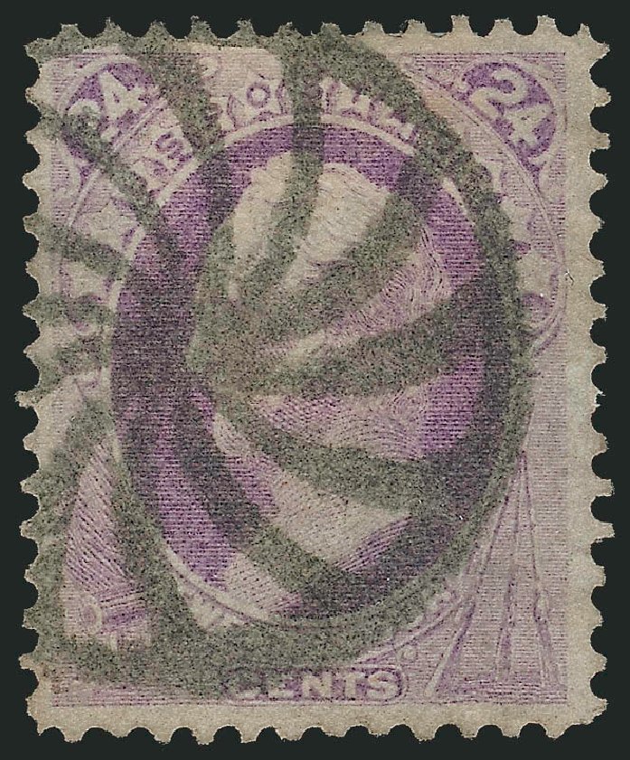 Prices of US Stamp Scott #153 - 1870 24c Winfield Scott Without Grill. Robert Siegel Auction Galleries, Dec 2013, Sale 1062, Lot 369