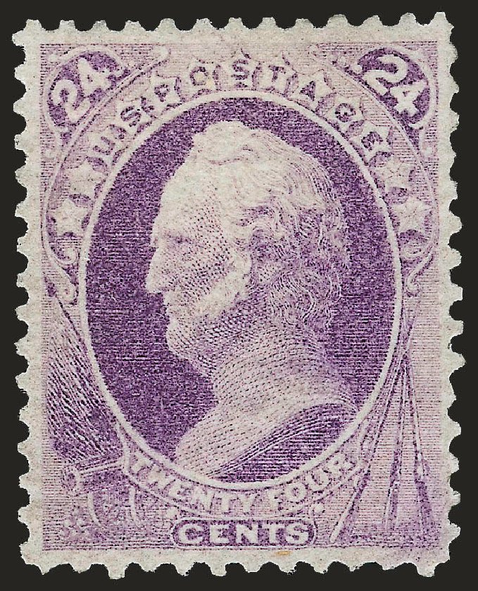 Costs of US Stamp Scott # 153: 24c 1870 Winfield Scott Without Grill. Robert Siegel Auction Galleries, Jun 2010, Sale 992, Lot 2230