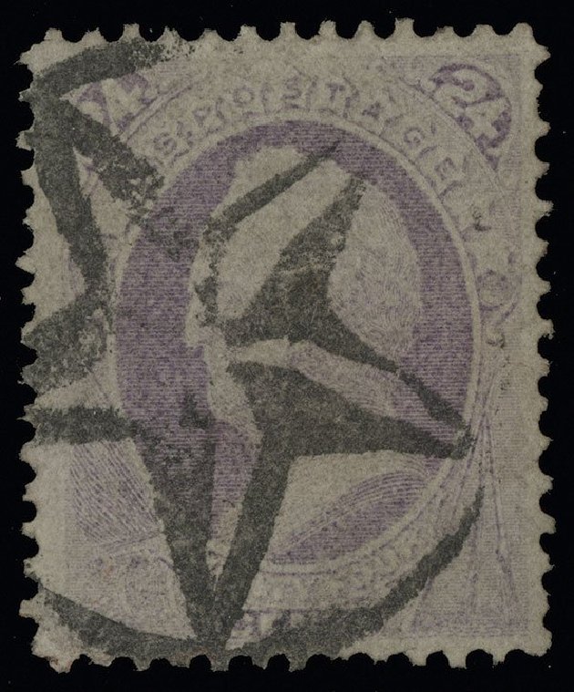 US Stamps Prices Scott Catalog #153: 1870 24c Winfield Scott Without Grill. Spink Shreves Galleries, Aug 2013, Sale 144, Lot 174