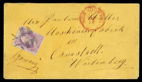 US Stamps Price Scott #153 - 24c 1870 Winfield Scott Without Grill. Matthew Bennett International, Dec 2007, Sale 323, Lot 375