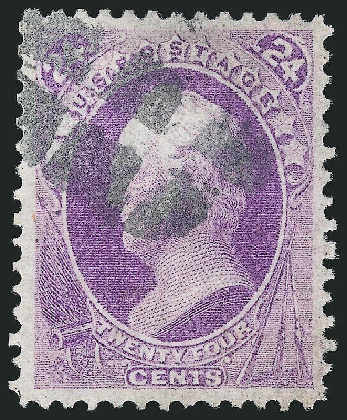 Cost of US Stamp Scott Catalog # 153: 24c 1870 Winfield Scott Without Grill. Robert Siegel Auction Galleries, Mar 2014, Sale 1067, Lot 1152