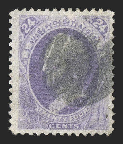 Cost of US Stamps Scott Catalog # 153: 24c 1870 Winfield Scott Without Grill. Spink Shreves Galleries, Jul 2012, Sale 140, Lot 153