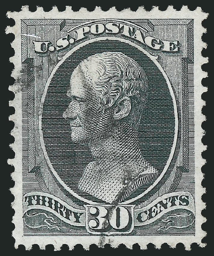 Prices of US Stamp Scott #154: 30c 1870 Hamilton Without Grill. Robert Siegel Auction Galleries, Oct 2012, Sale 1032, Lot 3249