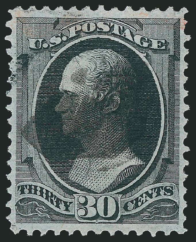 Costs of US Stamps Scott #154: 30c 1870 Hamilton Without Grill. Robert Siegel Auction Galleries, Dec 2013, Sale 1062, Lot 372