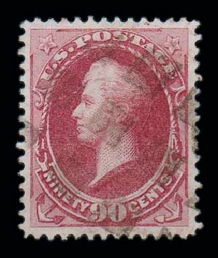 Price of US Stamps Scott Catalog # 155 - 1870 90c Perry Without Grill. Matthew Bennett International, Dec 2007, Sale 323, Lot 378