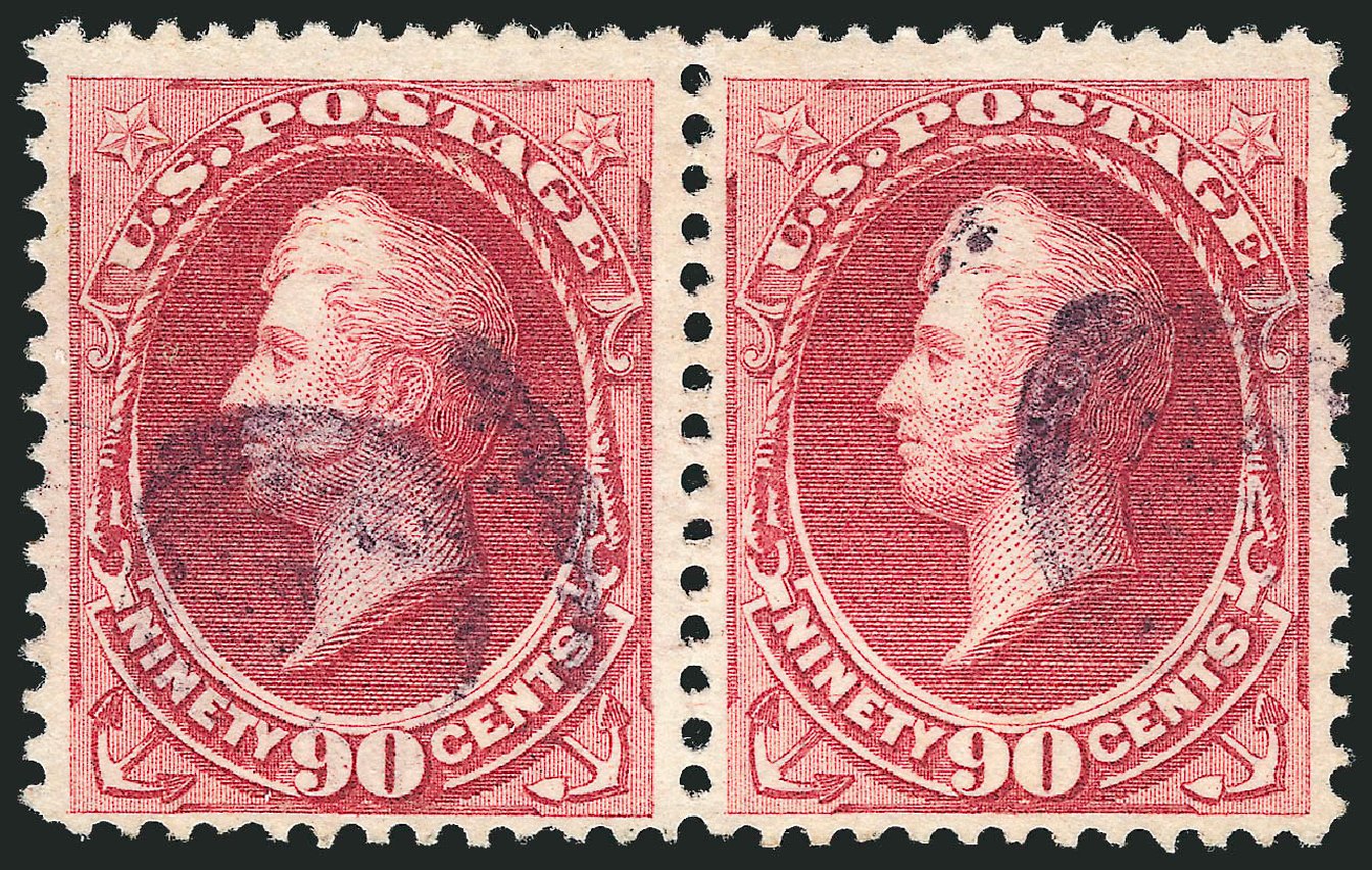Prices of US Stamps Scott Catalog 155 - 1870 90c Perry Without Grill. Robert Siegel Auction Galleries, Oct 2010, Sale 997, Lot 5570
