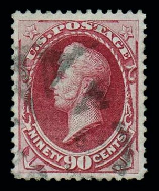Prices of US Stamp Scott #155 - 1870 90c Perry Without Grill. Matthew Bennett International, Dec 2007, Sale 323, Lot 381