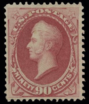 Values of US Stamp Scott Catalogue #155 - 1870 90c Perry Without Grill. H.R. Harmer, May 2014, Sale 3005, Lot 1134