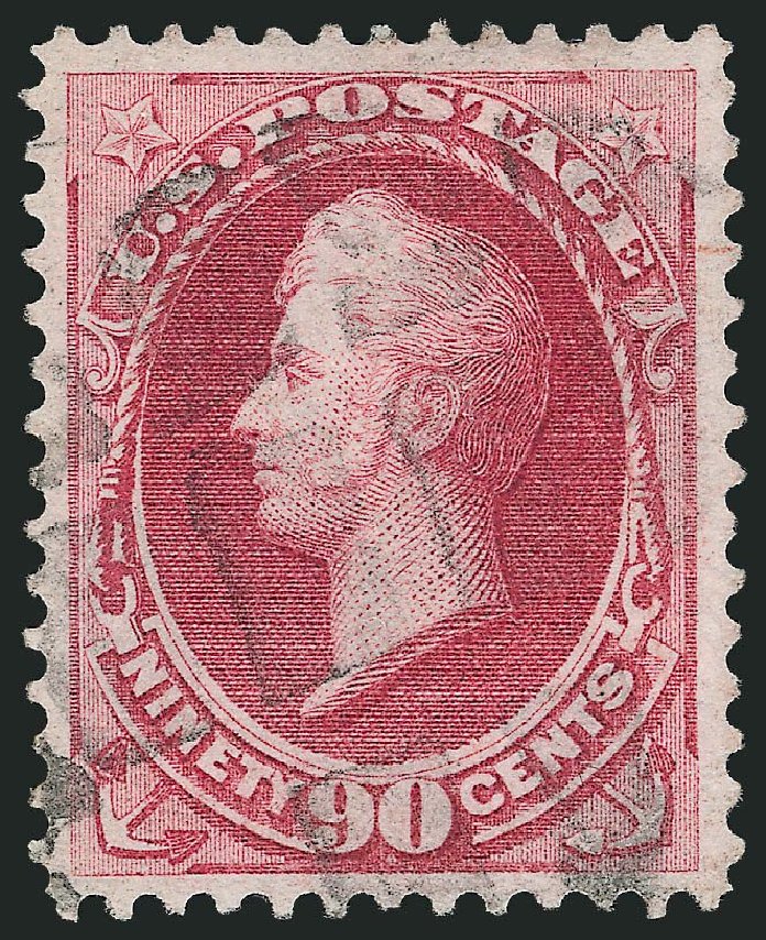 Prices of US Stamp Scott Catalogue # 155: 1870 90c Perry Without Grill. Robert Siegel Auction Galleries, Mar 2014, Sale 1067, Lot 1155