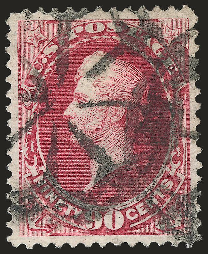 Costs of US Stamps Scott Catalogue #155 - 1870 90c Perry Without Grill. Robert Siegel Auction Galleries, Sep 2009, Sale 976, Lot 1576
