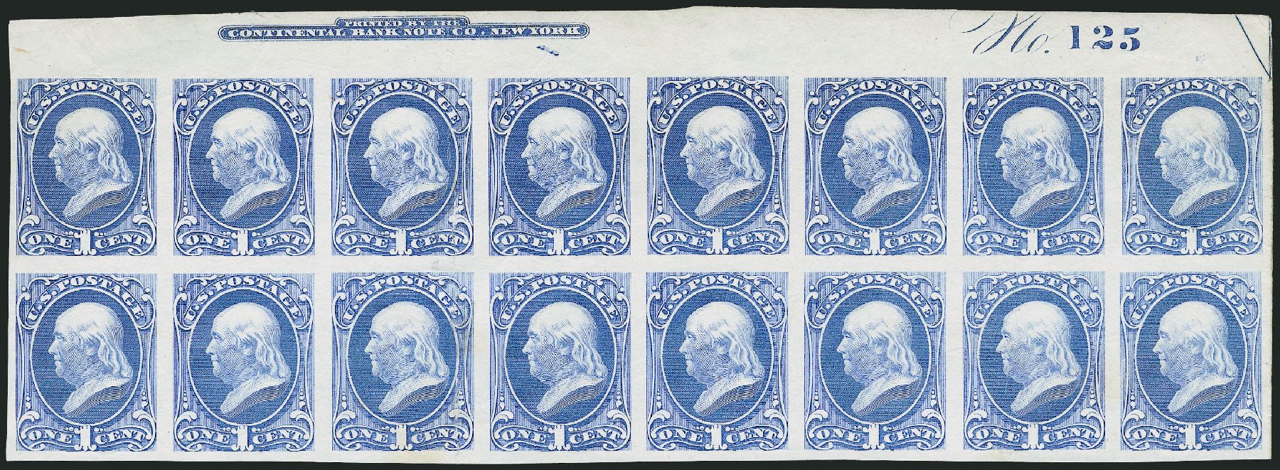 Prices of US Stamps Scott Catalogue #156 - 1873 1c Franklin Continental. Robert Siegel Auction Galleries, Oct 2010, Sale 997, Lot 5029