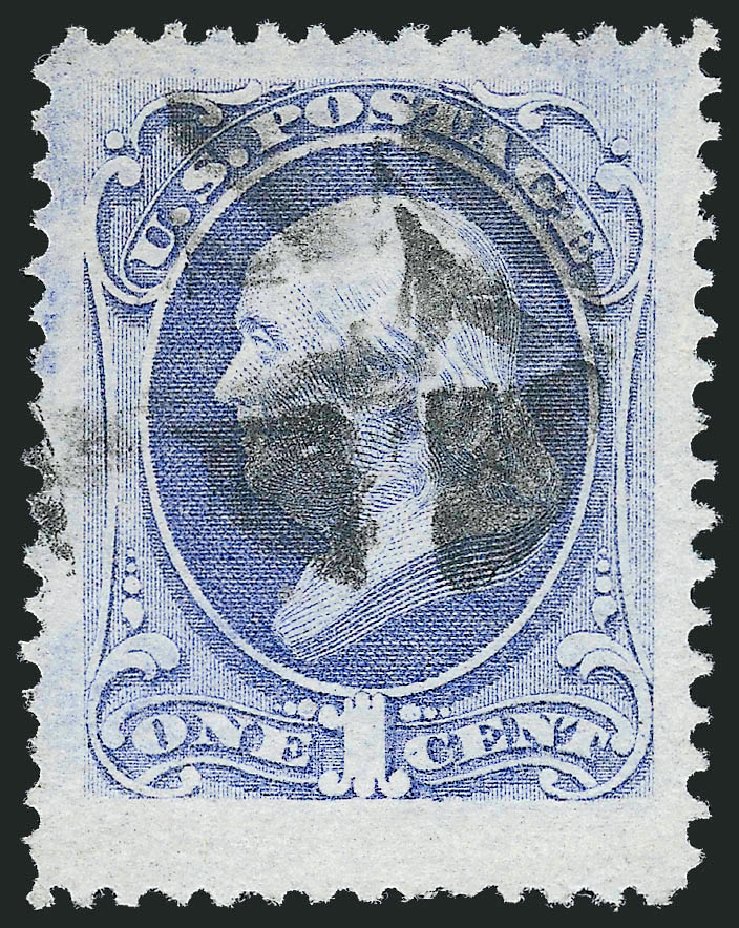 Values of US Stamps Scott 156 - 1873 1c Franklin Continental. Robert Siegel Auction Galleries, Sep 2009, Sale 976, Lot 1583