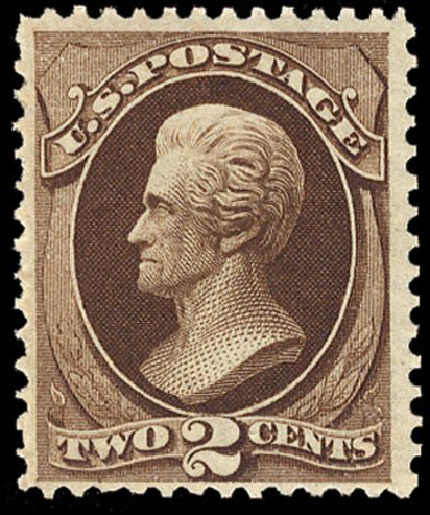Costs of US Stamp Scott Catalogue # 157 - 2c 1873 Jackson Continental. Cherrystone Auctions, Jan 2009, Sale 200901, Lot 147