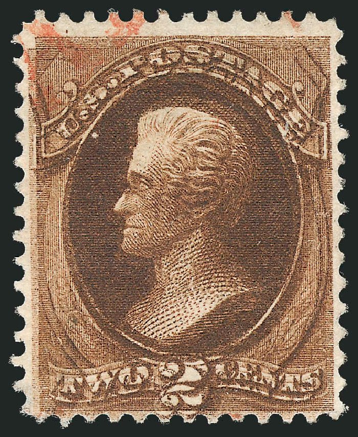 Prices of US Stamps Scott Catalog #157 - 2c 1873 Jackson Continental. Robert Siegel Auction Galleries, Sep 2012, Sale 1027, Lot 67