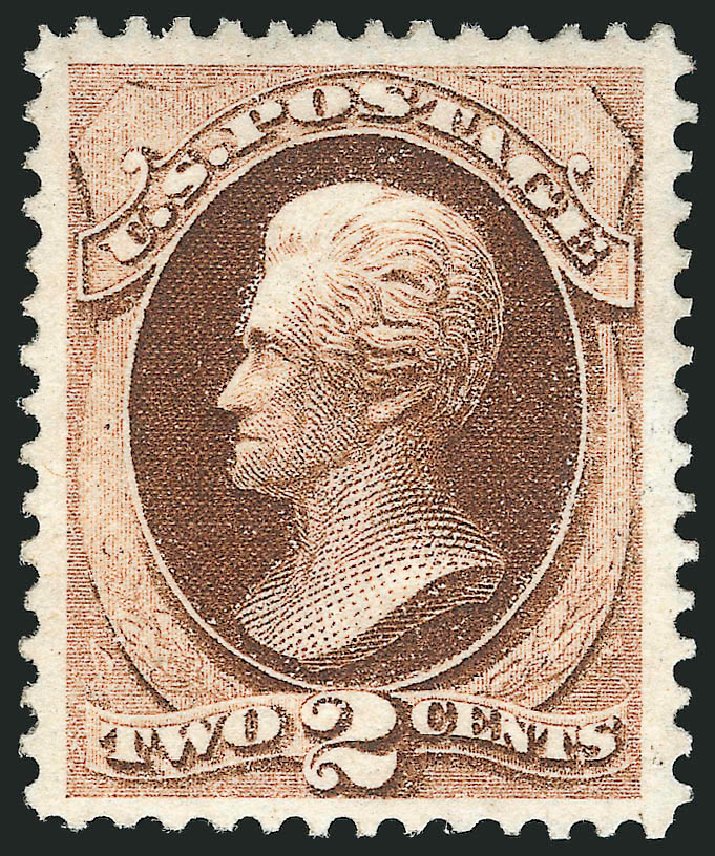 Costs of US Stamps Scott # 157: 2c 1873 Jackson Continental. Robert Siegel Auction Galleries, Mar 2012, Sale 1019, Lot 509