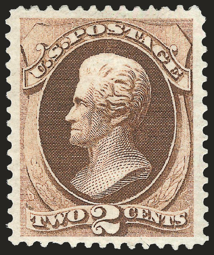 Prices of US Stamps Scott #157 - 1873 2c Jackson Continental. Robert Siegel Auction Galleries, Apr 2009, Sale 972, Lot 3160