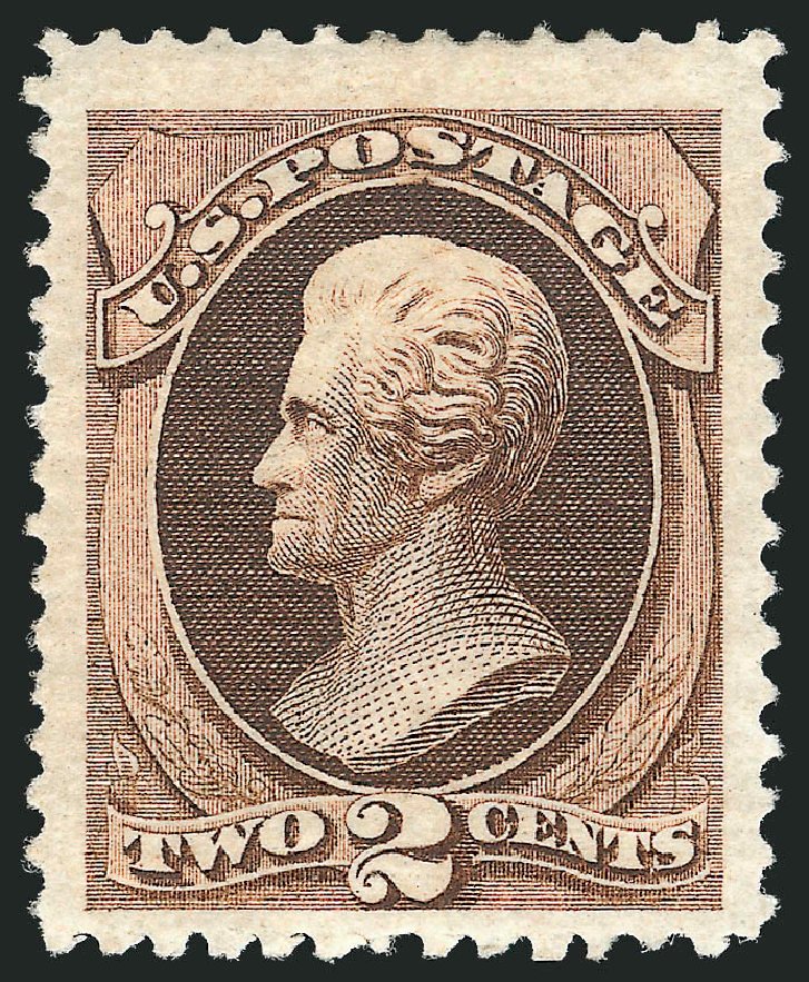 Price of US Stamp Scott Cat. #157: 2c 1873 Jackson Continental. Robert Siegel Auction Galleries, Mar 2012, Sale 1021, Lot 373