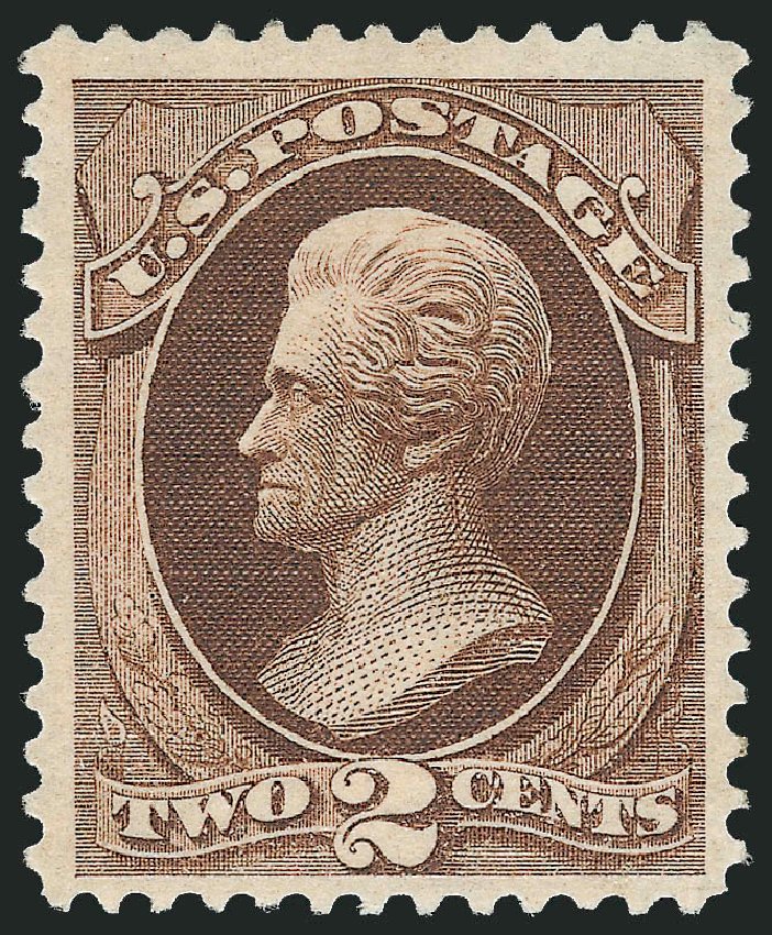 Price of US Stamps Scott 157: 1873 2c Jackson Continental. Robert Siegel Auction Galleries, Jun 2009, Sale 975, Lot 1406