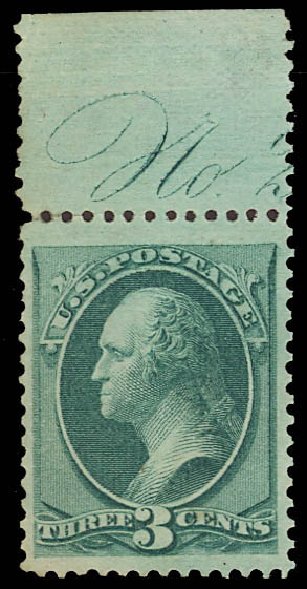 Price of US Stamps Scott Catalog #158: 3c 1873 Washington Continental. Daniel Kelleher Auctions, Jun 2012, Sale 630, Lot 1388
