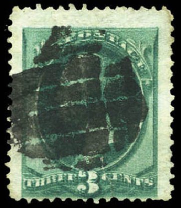 Costs of US Stamp Scott Catalog #158 - 3c 1873 Washington Continental. Matthew Bennett International, Mar 2011, Sale 337, Lot 2639