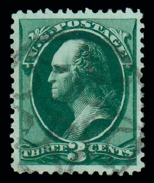 Price of US Stamps Scott Cat. # 158: 1873 3c Washington Continental. Matthew Bennett International, Dec 2007, Sale 323, Lot 391