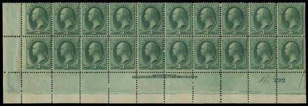 Prices of US Stamp Scott Catalog #158 - 3c 1873 Washington Continental. Matthew Bennett International, Feb 2012, Sale 340, Lot 274