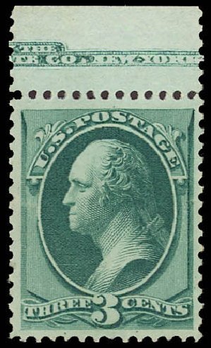 Prices of US Stamps Scott # 158: 3c 1873 Washington Continental. Daniel Kelleher Auctions, Aug 2012, Sale 631, Lot 852