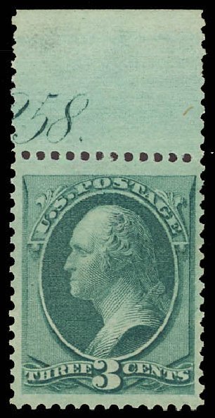 Costs of US Stamp Scott Catalog #158: 1873 3c Washington Continental. Daniel Kelleher Auctions, Jun 2012, Sale 630, Lot 1386