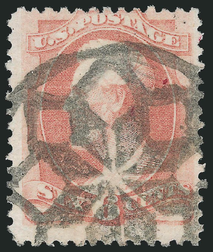 US Stamps Values Scott Catalog #159: 6c 1873 Lincoln Continental. Robert Siegel Auction Galleries, Oct 2011, Sale 1014, Lot 1402