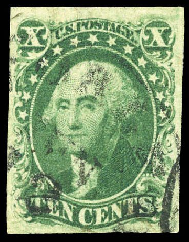US Stamp Prices Scott Catalogue # 16: 1855 10c Washington. Matthew Bennett International, Mar 2011, Sale 336, Lot 1120