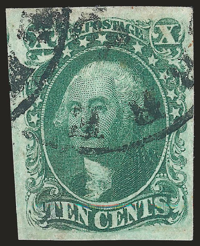 Price of US Stamps Scott Cat. 16: 10c 1855 Washington. Robert Siegel Auction Galleries, Dec 2009, Sale 982, Lot 5090