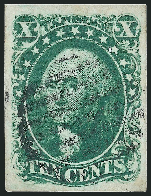 US Stamp Prices Scott Catalog 16 - 10c 1855 Washington. Robert Siegel Auction Galleries, Oct 2010, Sale 997, Lot 5200