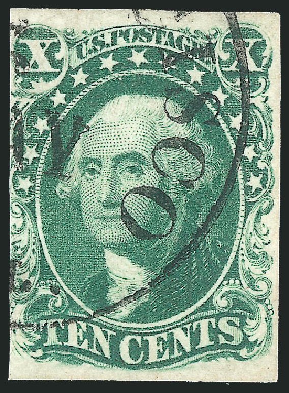 Cost of US Stamp Scott Catalog #16 - 1855 10c Washington. Robert Siegel Auction Galleries, Apr 2014, Sale 1068, Lot 41