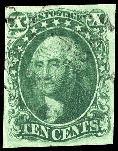 US Stamp Price Scott Catalogue # 16 - 1855 10c Washington. Matthew Bennett International, May 2014, Sale 350, Lot 34