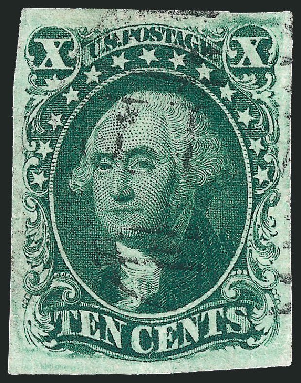 Prices of US Stamps Scott Cat. # 16 - 1855 10c Washington. Robert Siegel Auction Galleries, Oct 2008, Sale 963, Lot 264