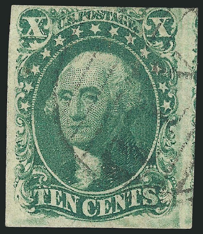 US Stamp Prices Scott Catalogue #16: 10c 1855 Washington. Robert Siegel Auction Galleries, Dec 2012, Sale 1037, Lot 1445