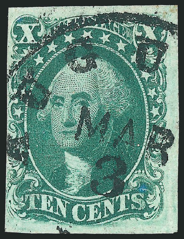 Value of US Stamp Scott Catalog # 16 - 10c 1855 Washington. Robert Siegel Auction Galleries, Oct 2010, Sale 997, Lot 5205