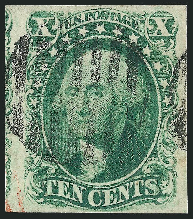 Price of US Stamp Scott #16 - 10c 1855 Washington. Robert Siegel Auction Galleries, Dec 2012, Sale 1037, Lot 1443