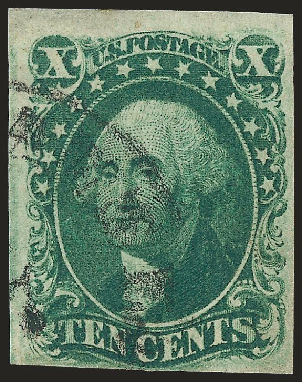 Prices of US Stamps Scott Catalogue #16: 1855 10c Washington. Robert Siegel Auction Galleries, Jun 2010, Sale 992, Lot 2063